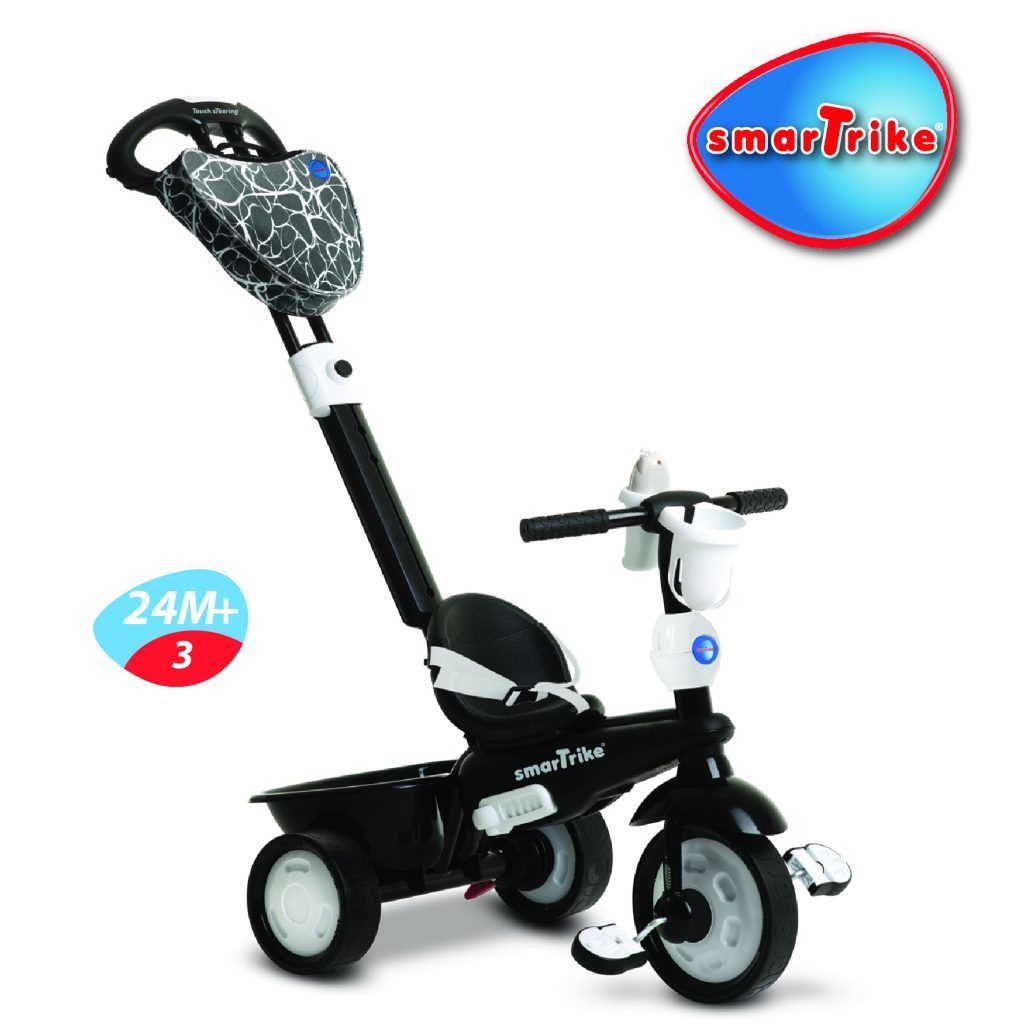 Review: SmarTrike® 4-in-1 Touch Steering Chic Tricycle | Mommy